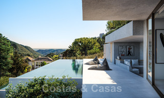 Groene en duurzame designvilla´s te koop, geïntegreerd in hun natuurlijke omgeving, met zicht op de vallei en de zee in een gated resort in Benahavis - Marbella 31921 