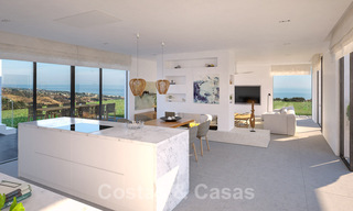 Moderne nieuwbouw villa´s te koop met prachtig zeezicht in Marbella, dicht bij de stranden en het centrum 32162 