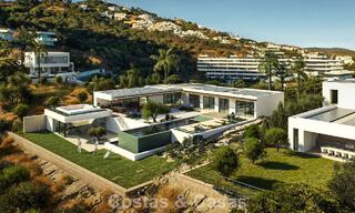 Moderne nieuwbouwvilla´s te koop met prachtig zeezicht in Marbella, dicht bij de stranden en het centrum 792492 