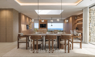 Moderne nieuwbouwvilla´s te koop met prachtig zeezicht in Marbella, dicht bij de stranden en het centrum 803972 