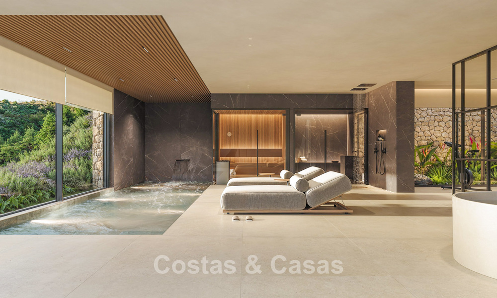 Moderne nieuwbouwvilla´s te koop met prachtig zeezicht in Marbella, dicht bij de stranden en het centrum 803980