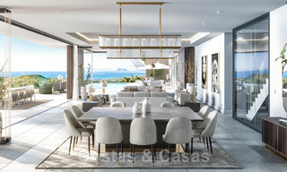 Bouwgronden voor nieuwbouw villa’s met spectaculair uitzicht op de golf, het meer, bergen en de zee tot aan Afrika, in een afgeschermd golfresort te koop in Benahavis - Marbella 32425 