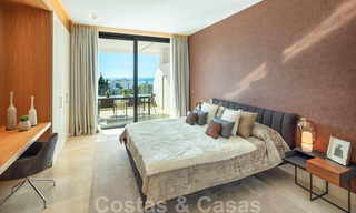 Ruim, modern design penthouse appartement met prachtig zeezicht te koop in Sierra Blanca op de Golden Mile, Marbella 32678 