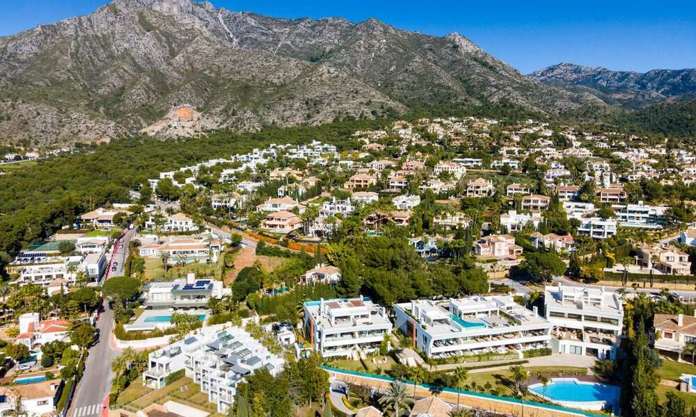 Ruim, modern design penthouse appartement met prachtig zeezicht te koop in Sierra Blanca op de Golden Mile, Marbella 32683