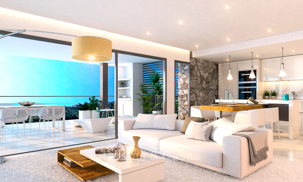 Prachtig penthouse te koop met natuur en zeezicht op de New Golden Mile, Marbella - Estepona. 32569