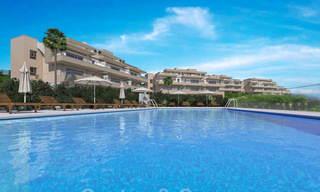 Nieuwe moderne appartementen te koop met prachtig zee- golf- en bergzicht in golf resort in La Cala de Mijas - Costa del Sol 32597 