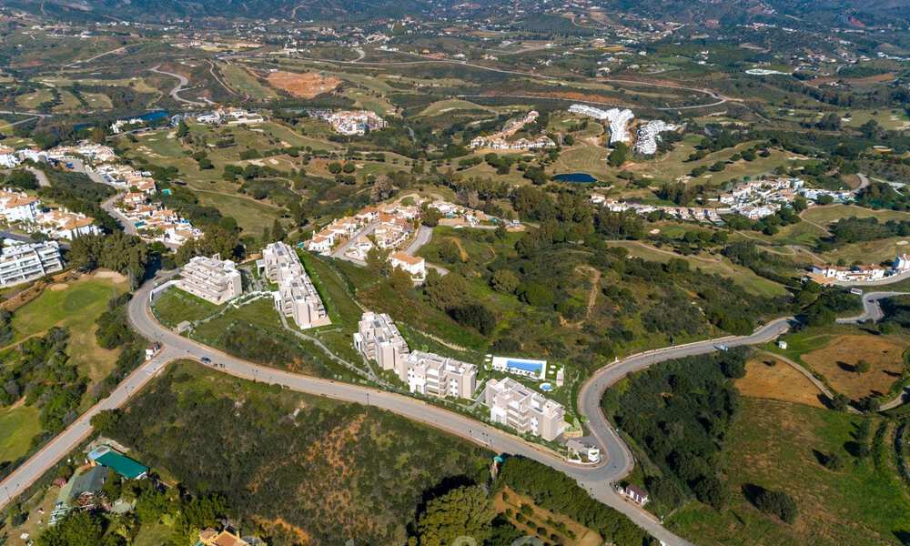 Nieuwe moderne appartementen te koop met prachtig zee- golf- en bergzicht in golf resort in La Cala de Mijas - Costa del Sol 32603