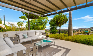 Instapklare exclusieve moderne luxevilla te koop in Benahavis - Marbella met schitterend open uitzicht over de golf en de zee 33542 