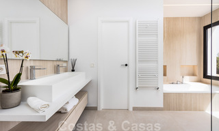 Eigentijdse mediterrane stijl nieuwe villa te koop nabij de golfbaan en het strand in Guadalmina Baja, Marbella 33719 