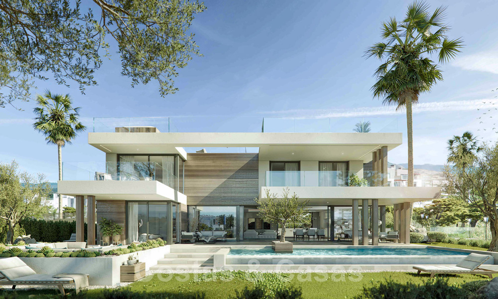 Nieuwbouw villa´s te koop in een moderne stijl met zeezicht op de New Golden Mile tussen Marbella en Estepona 33896