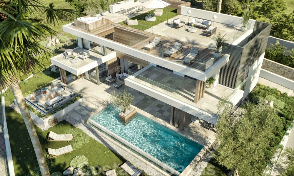 Nieuwbouw villa´s te koop in een moderne stijl met zeezicht op de New Golden Mile tussen Marbella en Estepona 33903