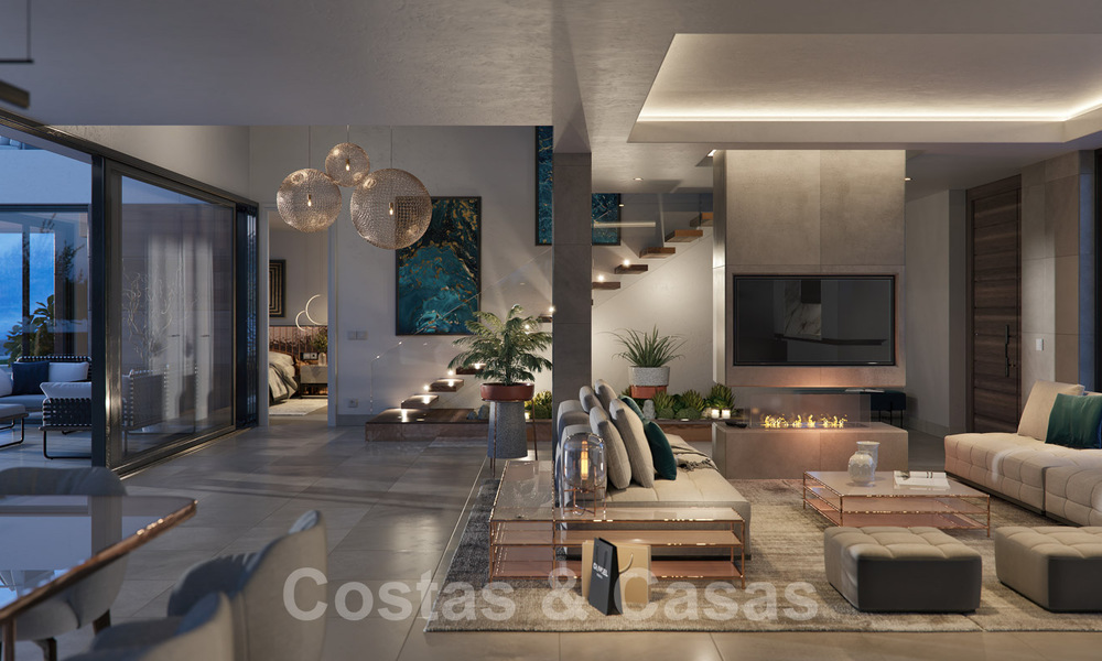 Nieuwbouw villa´s te koop in een moderne stijl met zeezicht op de New Golden Mile tussen Marbella en Estepona 33905