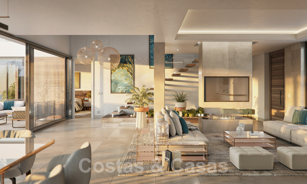 Nieuwbouw villa´s te koop in een moderne stijl met zeezicht op de New Golden Mile tussen Marbella en Estepona 33908