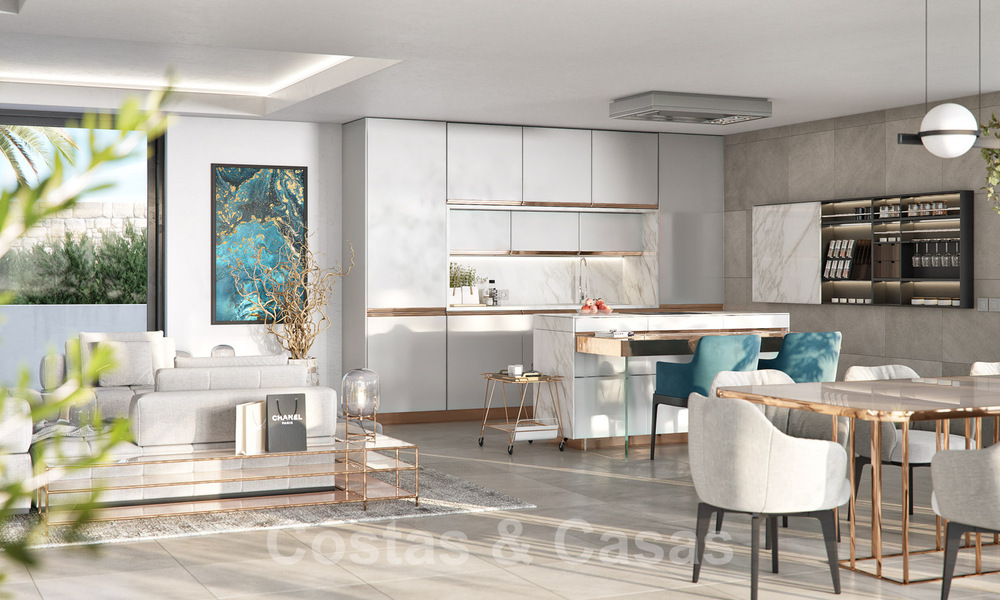 Nieuwbouw villa´s te koop in een moderne stijl met zeezicht op de New Golden Mile tussen Marbella en Estepona 33912