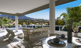 Net op de markt. Kleinschalig nieuwbouwproject. Luxeappartementen te koop in Marbella - Benahavis 34286 