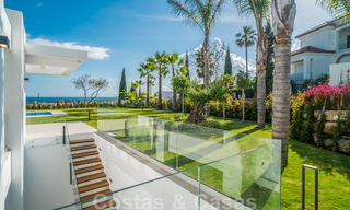 Instapklare, moderne nieuwbouwvilla te koop met zeezicht in vijfsterren golfresort in Marbella - Benahavis 34547 