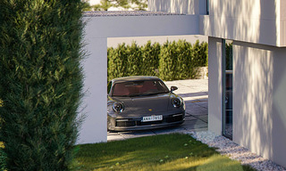 Nieuwe moderne luxevilla’s te koop met verbluffend panoramisch zeezicht langs de kustlijn tot aan Afrika in Manilva a/d Costa del Sol 34731 