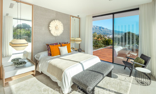 Designvilla in de zeer gewilde woonwijk Las Brisas in Nueva Andalucia met prachtig uitzicht op de La Concha berg in Marbella 34767 