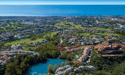 Nieuw op de markt! Moderne luxe appartementen te koop aan een idyllisch meer met panoramisch uitzicht in Nueva Andalucia - Marbella. NIEUWE FASE. 34975