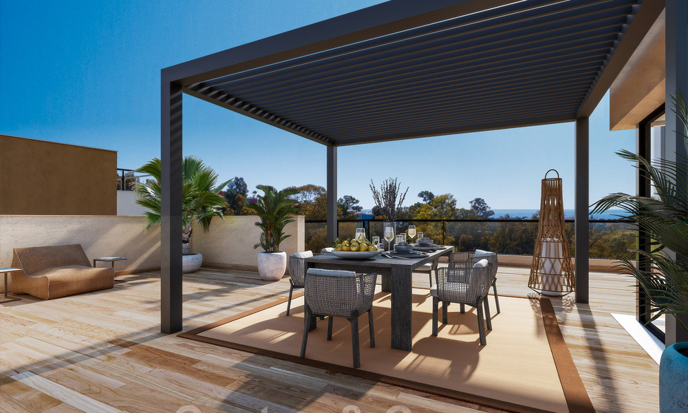 Moderne luxe appartementen te koop aan een idyllisch meer met panoramisch uitzicht in Nueva Andalucia - Marbella 34979