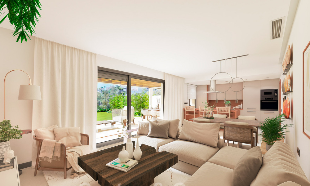 Moderne luxe appartementen te koop aan een idyllisch meer met panoramisch uitzicht in Nueva Andalucia - Marbella 34992