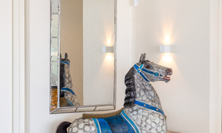 Instapklare, eigentijdse moderne villa te koop met golf- en zeezicht in vijfsterren golfresort in Marbella – Benahavis 35383 