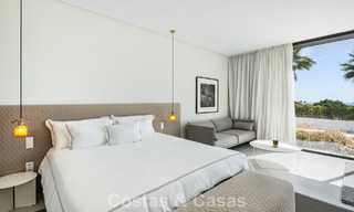 Sensationele moderne luxevilla te koop met zeezicht in “gated” El Madroñal in het gebied van Marbella - Benahavis 779462 