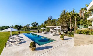 Nieuwbouw luxevilla te koop met zeezicht in het exclusieve La Zagaleta Golfresort, Benahavis - Marbella. Instapklaar. 40117 