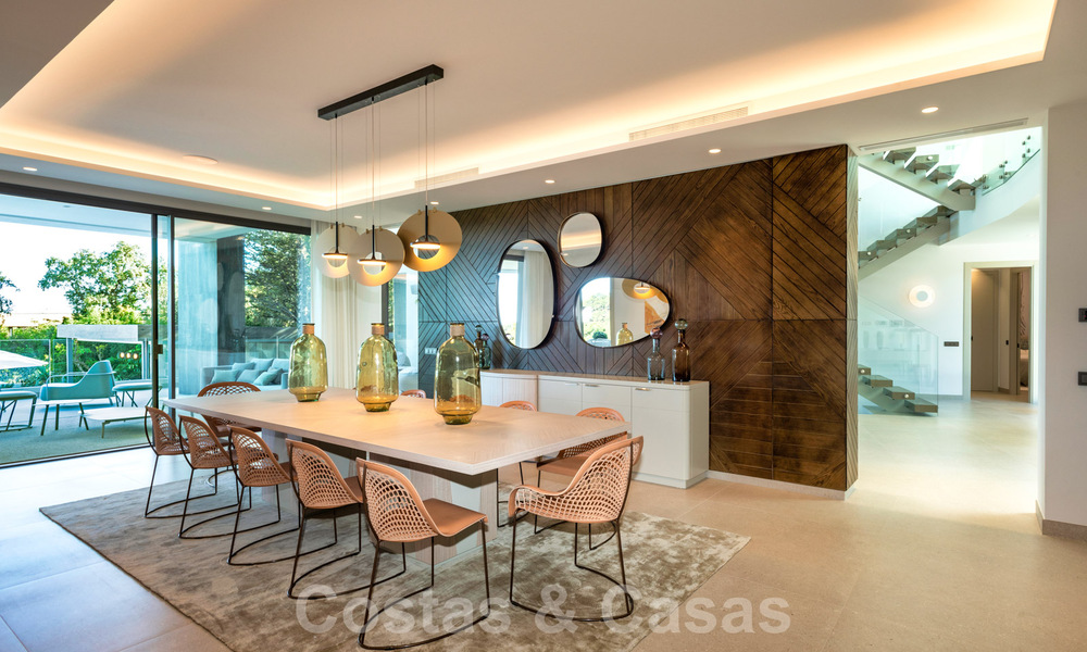 Nieuwbouw luxevilla te koop met zeezicht in het exclusieve La Zagaleta Golfresort, Benahavis - Marbella. Instapklaar. 40134