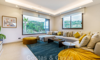 Nieuwbouw luxevilla te koop met zeezicht in het exclusieve La Zagaleta Golfresort, Benahavis - Marbella. Instapklaar. 40140 