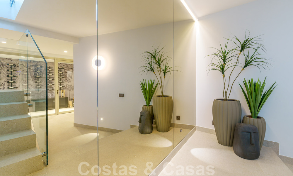 Nieuwbouw luxevilla te koop met zeezicht in het exclusieve La Zagaleta Golfresort, Benahavis - Marbella. Instapklaar. 40169