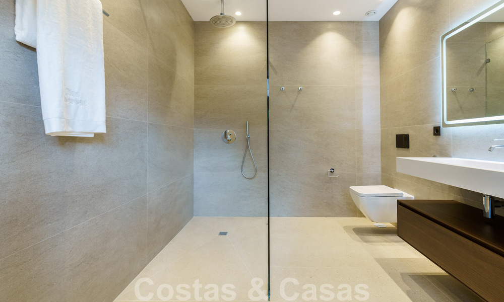 Nieuwbouw luxevilla te koop met zeezicht in het exclusieve La Zagaleta Golfresort, Benahavis - Marbella. Instapklaar. 40174