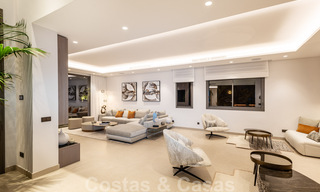 Nieuwbouw luxevilla te koop met zeezicht in het exclusieve La Zagaleta Golfresort, Benahavis - Marbella. Instapklaar. 40182 