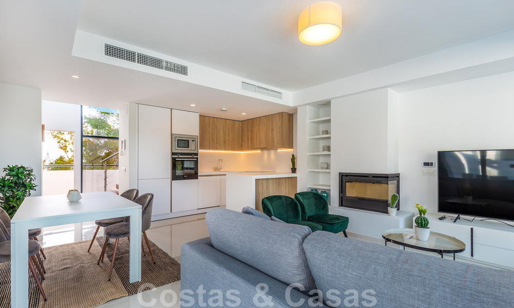 Modern luxe penthouse te koop in een eerstelijns golf design complex in Benahavis - Marbella 36134