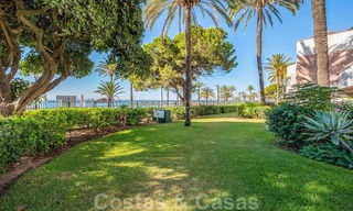 Appartement te koop met open zeezicht in het iconische eerstelijnsstrand complex Gray D’Albion in Puerto Banus, Marbella 36255 