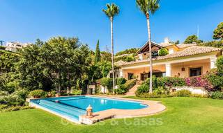 Mediterrane luxevilla met zeezicht te koop in het exclusieve La Zagaleta Golfresort in Benahavis - Marbella 36316 