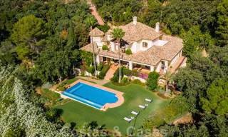 Mediterrane luxevilla met zeezicht te koop in het exclusieve La Zagaleta Golfresort in Benahavis - Marbella 36320 