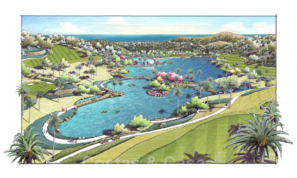 Spectaculaire design nieuwbouwvilla te koop met panoramisch uitzicht op de golf, het meer, bergen en de zee, in een gated golfresort in Benahavis - Marbella 36643