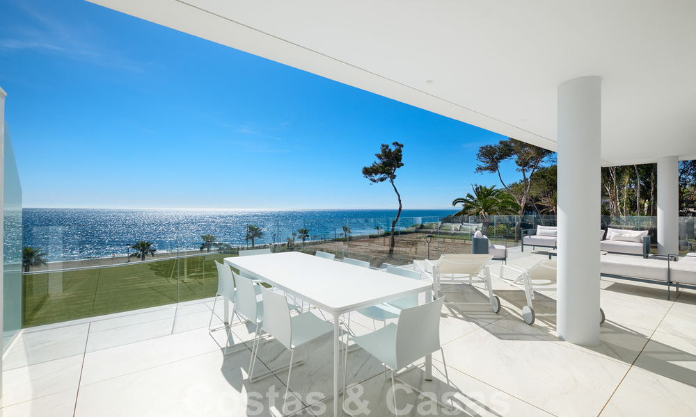 Emare te koop: exclusieve, instapklare, moderne eerstelijnsstrand appartementen te koop, New Golden Mile, Marbella - Estepona 36868