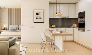 Moderne luxe appartementen te koop in een exclusief complex met privé lagune aan de Costa del Sol 37073 