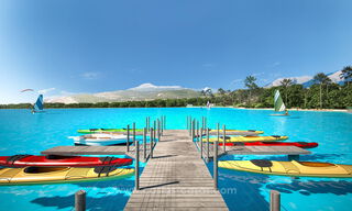 Moderne luxe appartementen te koop in een exclusief complex met privé lagune aan de Costa del Sol 37097 