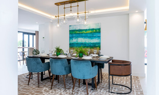 Stijlvol gerenoveerde villa te koop in een moderne Mediterrane stijl aan de Golden Mile in Marbella 37361 