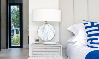 Stijlvol gerenoveerde villa te koop in een moderne Mediterrane stijl aan de Golden Mile in Marbella 37377 