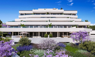 Nieuw hedendaags designproject met luxe appartementen te koop met prachtig zeezicht in Oost Marbella 800518 