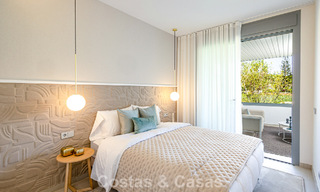 Frontline Golf, moderne luxe appartementen te koop, op loopafstand van voorzieningen in Guadalmina en San Pedro in Marbella 806672 