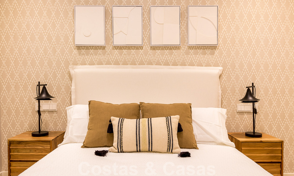 Nieuw project met luxe appartementen te koop met panoramisch uitzicht op zee en een golfbaan in Estepona 37431