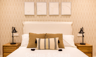 Nieuw project met luxe appartementen te koop met panoramisch uitzicht op zee en een golfbaan in Estepona 37431 