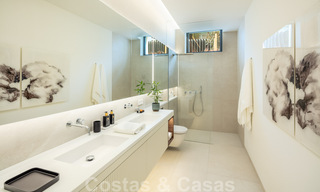 Instapklare, nieuwe moderne designvilla te koop in zeer gewilde strandwijk net ten oosten van Marbella centrum 37572 