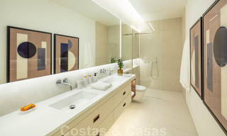 Instapklare, nieuwe moderne designvilla te koop in zeer gewilde strandwijk net ten oosten van Marbella centrum 37574 