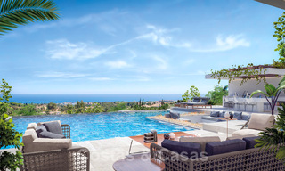 Eerstelijns golf locatie, bouwkavel te koop in golfresort met prachtig uitzicht naar zee - New Golden Mile, Marbella - Estepona 37594 